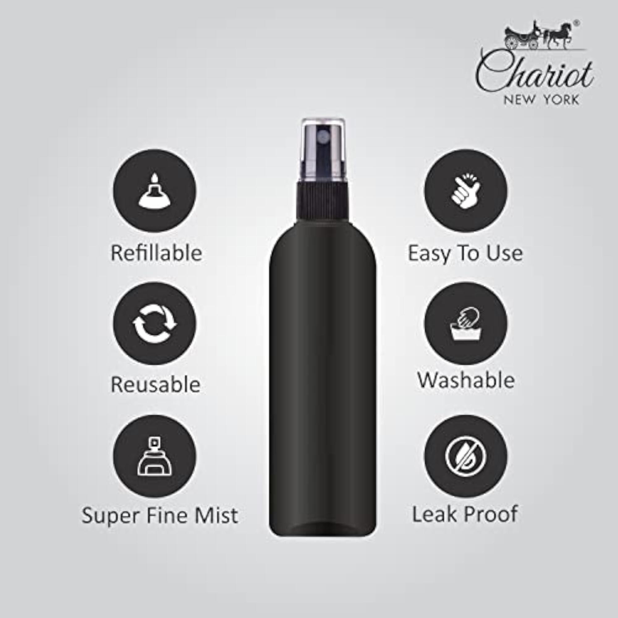 Refillable Spray Empty Bottle for DIY Perfume, 120 ml