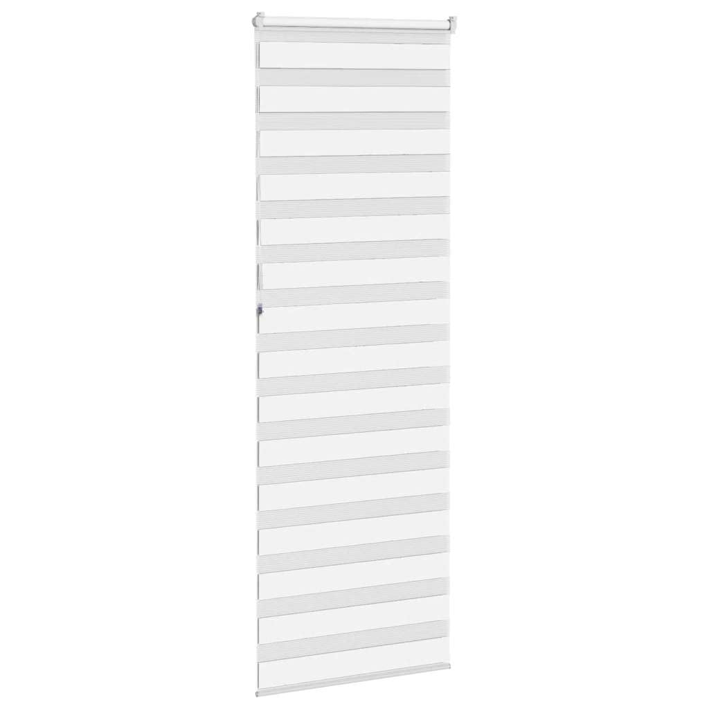 Roleta zebra biała 80x230 cm Poliester