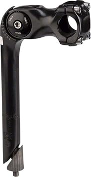 Uno 822 Adjustable 22.2mm Quill Stem 25.4 x 100mm Black | bike-stems-and-parts