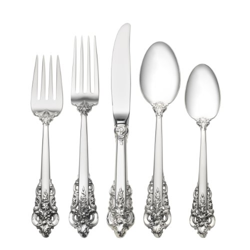 Wallace Grande Baroque 5-Piece Place Setting with Dessert Spoon