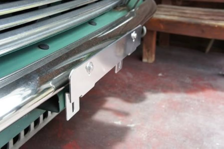 Amazon | ローバーミニ アルミ製フロントナンバーステイ(クラシック