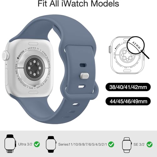 Image of Apple Watch Band for iWatch Series 11 10 9 8 7 6 5 4 3 SE Ultra