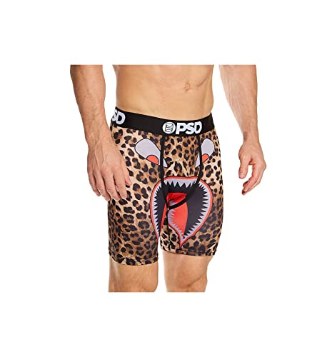 PSD Underwear Men's Cheetah Warface Boxer Brief 2XL Multi