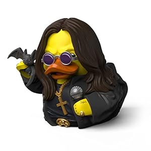 TUBBZ Boxed Edition Ozzy Osbourne Collectible Vinyl Rubber Duck Figure – Official Ozzy Osbourne Merchandise – TV, Movies & Video Games