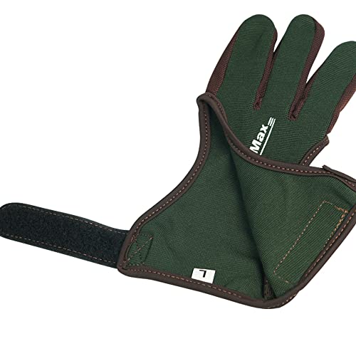 Archerymax Archery Gloves Practice Shooting Hunting Leather Three Finger Protector For Youth Adult Beginner #TOP4
