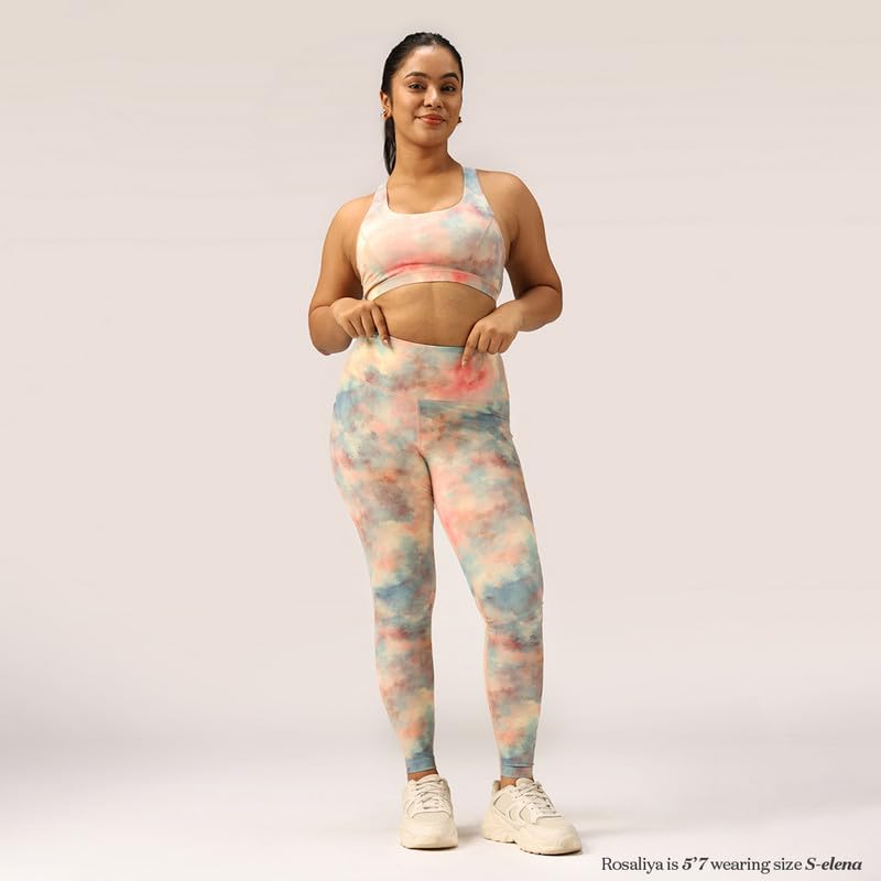 Image of BlissClub The Ultimate Leggings Lite, Ankle Length Tights for Women for Gym, Yoga and Workout with High Waist, Regular (for Women Upto 5'4)