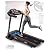Sportstech Tappeto di Corsa F31 e F26 controllo per applicazione Smartphone, Cardiofrequenzimetro, altoparlante + Bluetooth + MP3, 4 CV, 16 km/h, autolubrification, 12 programmi di allenamento