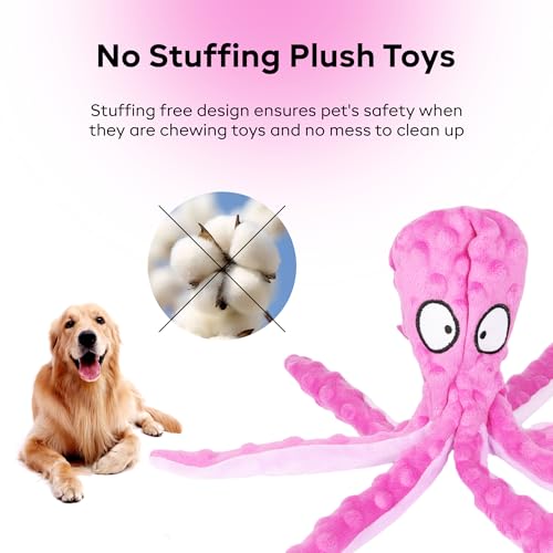 Juguetes Sonoros Pulpo para Perros Pack 2 miniatura 4