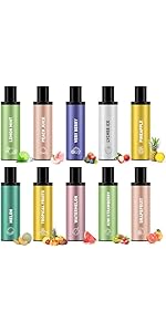 Amazon | DBL 電子タバコ 使い捨て 持ち運び シーシャ 10本入り 15000