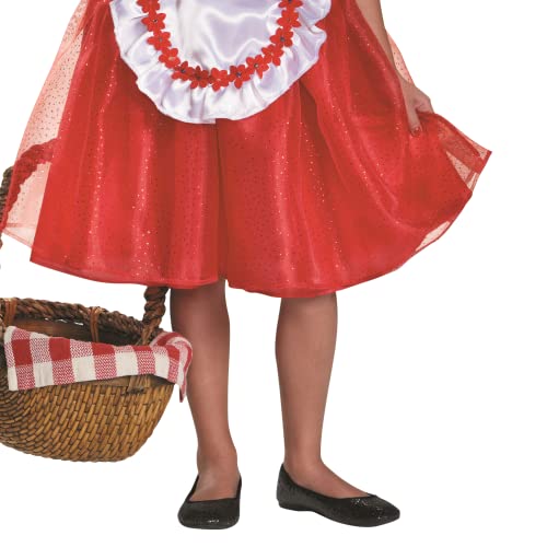 Disfraz Caperucita Roja Mediano 7-8 años miniatura 3