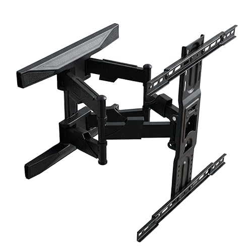 Image of Robustt P6 Movable TV Wall Mount for 40 inch - 80 inch LED Screens | Full Motion TV Mount with Tilt, Swivel & Extend Arm | Adjustable TV Wall Mount | Supports up to 45.5 kg | VESA 200x200-600x400mm