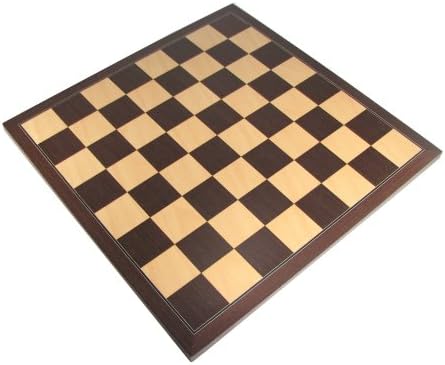 Mark Of Westminster 24" Wengue Executive Style Chess Board with 2 1/2" Squares