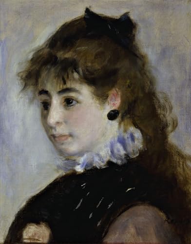 Retrato de Madame Henriot de Pierre Auguste Renoir en lienzo decorativo texturizado SERENDIPITP