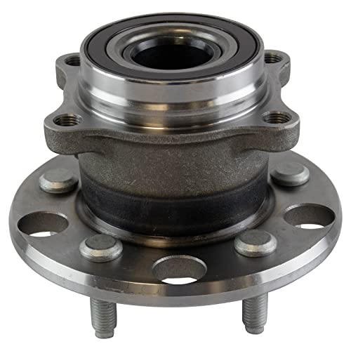 Image of TRQ Rear Left and Right Wheel Bearing and Hub Assembly Set 2 Piece Compatible with 13-20 Lexus GS350 16-20 IS300 16-20 IS350 16-17 GS200t 18-19 GS300 16-17 IS200t 14-15 IS250 F Sport 15-22 RC350