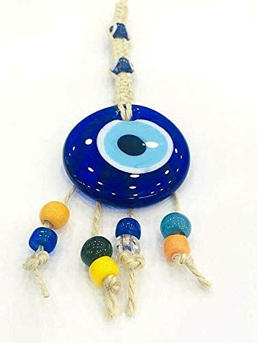 Türkischer Nazar Boncuk - Evil Eye Amulett 21cm Blau