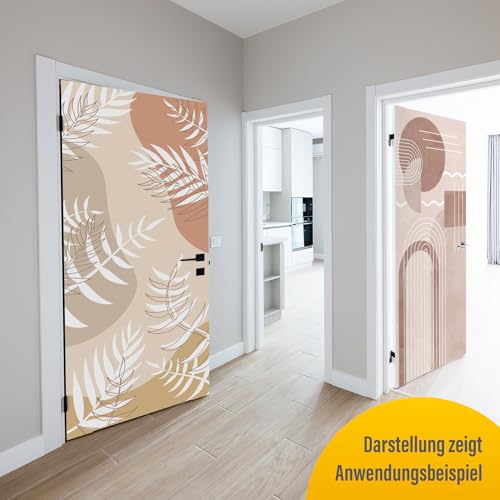 Finest Folia Türfolie 90x200 cm Türtapete Türposter Folie für Tür Wohnzimmer Kinderzimmer Küche Türaufkleber Bad Aufkleber selbstklebend TF02 (07 Pusteblume)