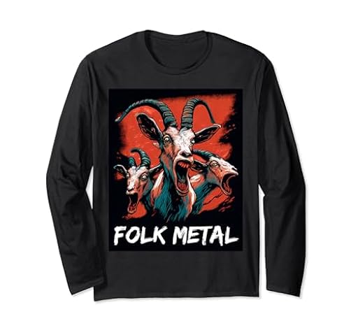 Folk Metal – Heavy Metal Black Metal Doom Metal Death Metal Manga Larga | Ya disponible en tu tienda friki favorita! En mundofriki.es!