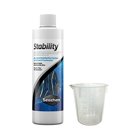 Seachem Stability, 500 ml w/ 50 ml Measuring Cup Bundle