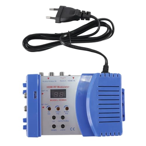 Fasizi Modulador HD AV a RF HDM6 PLL controlado por MCU con HDMI 1.3 Soporte HDCP 1.3 Rango de frecuencia de 45 870 MHz Entrada de múltiples resoluciones