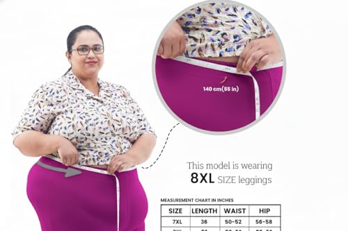 Image of BIGTEES Cotton Leggings for Women Full Length | Stretchable, Soft & Comfortable Pants for Women