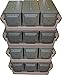 MTM MAC50 Ammo Can Tray for Metal Cans (50 Cal.), USA Made, Dark Earth