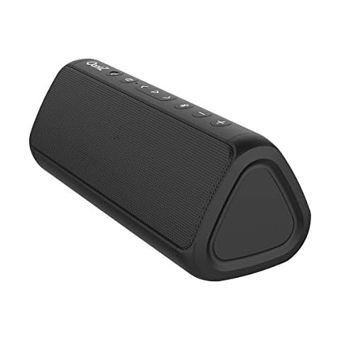 OontZ Pro Waterproof Bluetooth Speaker, 21-Watts Louder Volume, Exceptional Sound & Bass, 100ft Wireless Range, Play Two Together for Dual Stereo, Bluetooth Speakers (Black) Cover