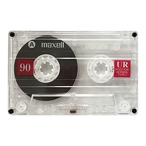 Maxell UR90 Cassette Tapes (5 Pack), (Pack of 5)
