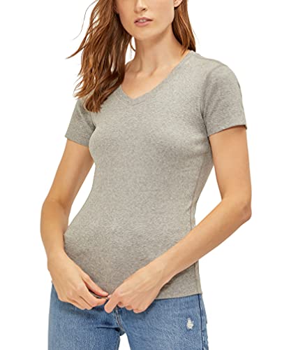 Three Dots Women's Essential Heritage V-Neck Short...