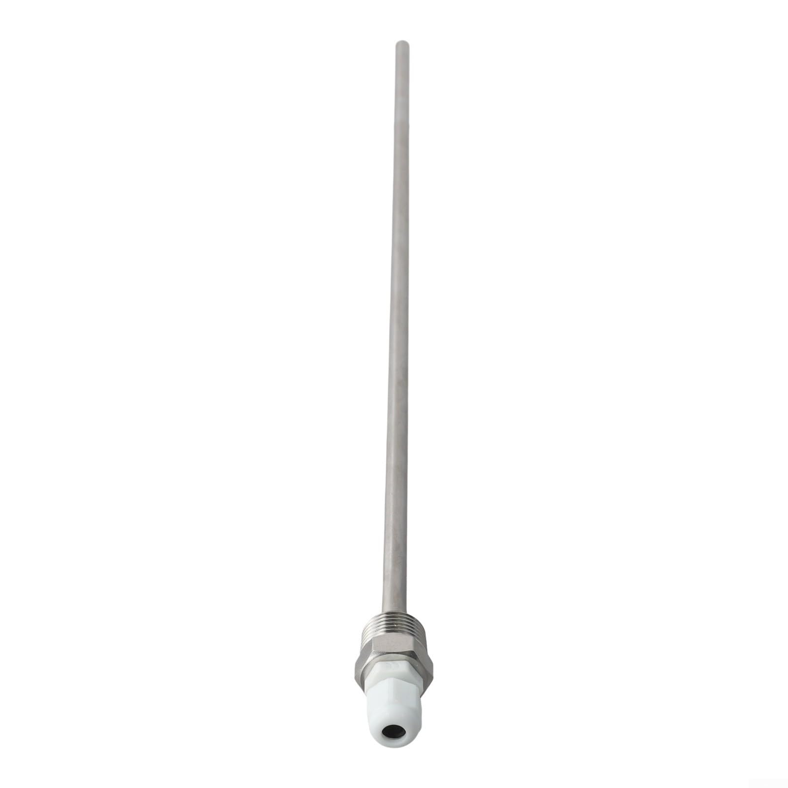 Pozzetto termico in acciaio inox 1/2 per sensore di temperatura filettatura NPT, tubo di protezione per sonda industriale, lunghezza 50-500 mm, argento (500 mm)