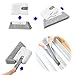 GoGreen Sprouter Cleaning Window Brush with Crevice Brush, Window Sill Cleaner Tool-Creative Door Window Groove Cleaning Brushes,Hand-held Crevice Cleaner Tools for All Corners and Gaps-4PCS