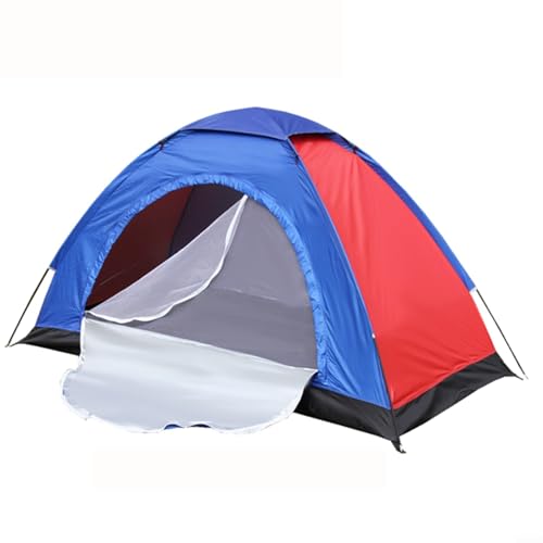 Outdoor Adventure Ready Tente pour 2 personnes avec installation facile et braguette amovible (1 personne)