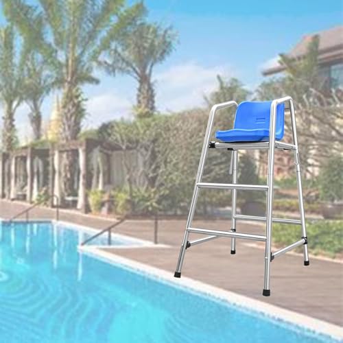 Silla de socorrista de acero inoxidable 120 cm miniatura 1