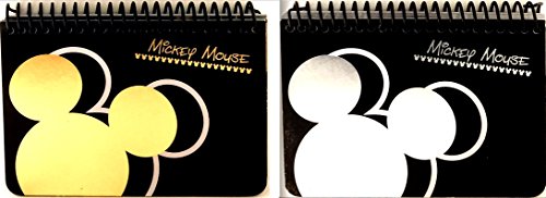 Eemrald Mickey Mouse Black Spiral Autograph Books - (2 Books Set) (Bighead)