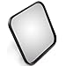 Omix-Ada | 11002.06 | Black Rectangular Side Mirror Head | OE Reference: 5462736N | Fits 1955-1986 Jeep CJ Models