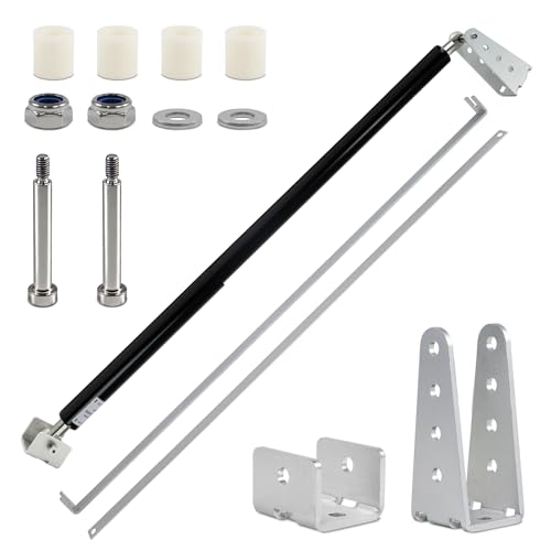 TB200B Hydraulic Outdoor Gate Closer Heavy Duty Adjustable Gate Closer for Farms Ranches Home Yards Gardens Fences & Sports Fields Fits 60140 Lbs Gates 4064 Inches Wide Black