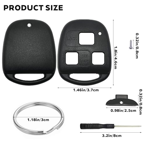 Coque de clé pour Lexus GS IS LS - Rénovez votre télécommande usée facilement - 6