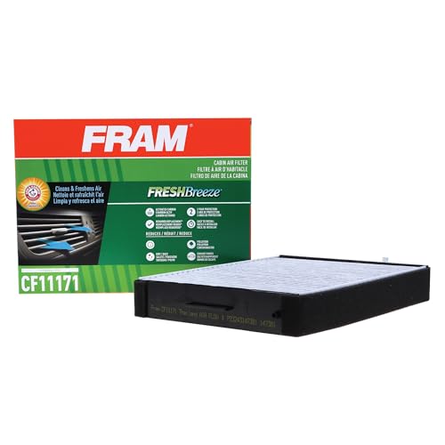 FRAM Fresh Breeze Cabin Air Filter with Arm & Hammer Baking Soda, CF11171 for Hyundai / Kia Vehicles