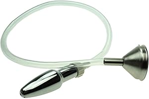 Transparent Enema Plug for Cleanses