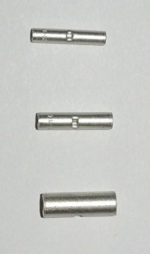 Non-Insulated Butt Connector Assortment 12-10 Gauge 16-14 Gauge 22-18 Gauge - 150 Pack