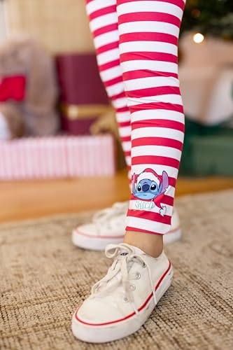 Image of Disney Frozen Minnie Mouse Stitch Princess Fall Toddler Girl Outfit 2 Piece Girl Clothes Long Sleeve Sweatshirt and Leggings