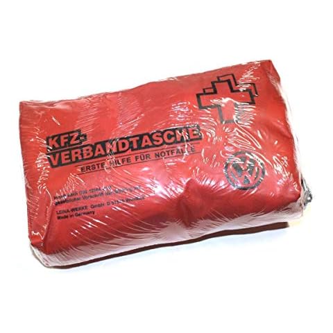Volkswagen 000093113BS Verbandtasche, Rot Cover