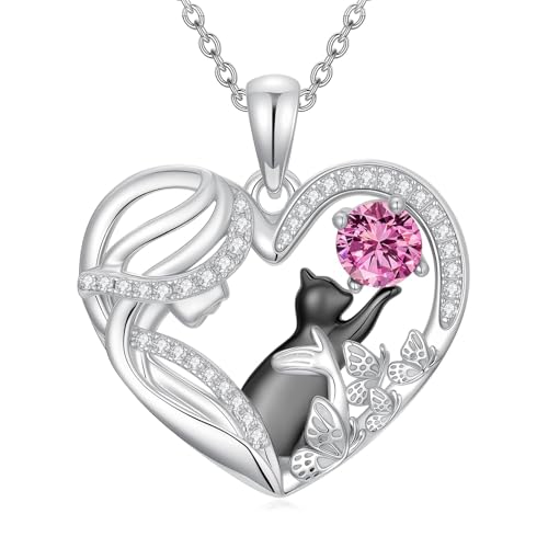 Dorunmo LlbNX 925X^[OVo[ n[g L Pentdant Birthston WG[ nEB NX}XMtg p, X^[OVo[, ΂Ȃ