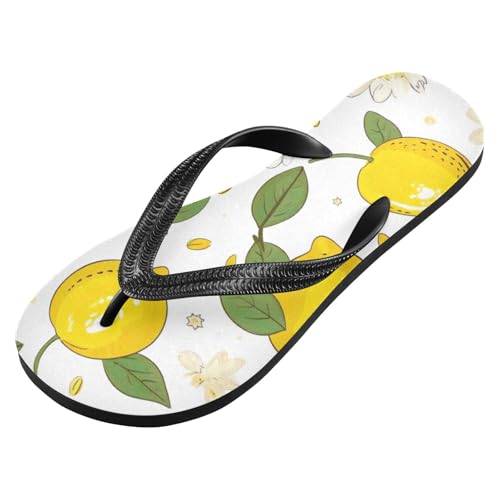 Lemon Summer Men's & Women's Classical Beach Rubber Sandal Flip Flop Comfortable Slipper 214B2745
