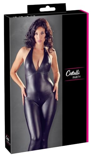 COTTELLI Overall matt - verführerischer Bodysuit, edler Matt-Look, tiefes Dekolleté und taillierter Schnitt, rückenfrei