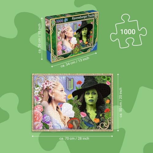 Ravensburger Wicked Movie: Part 2 1000 Piece Jigsaw Puzzle | Premium Quality Made in Europe | FSC Certified Materials - image 3