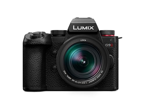Panasonic LUMIX G9II Micro Four Thirds Camera, 25.2MP Sensor with Phase Hybrid AF, Powerful Image Stabilization, High-Speed Perfomance and Mobility with 12-60mm F2.8-4.0 Lens - DC-G9M2LK9