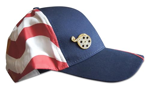 Image of Novel Merk Clapboard & Movie - Show Business Lapel Pin, Hat Pin & Tie Tack Set - with Clutch Back