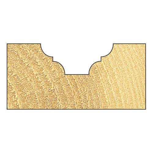 Trend Professional Bearing Guided Classic Router Cutter, 1/4 Inch Shank, 22mm Cut Diameter, 10mm Cut Length, 3.5mm Radius, 18/53X1/4TC - Image 4