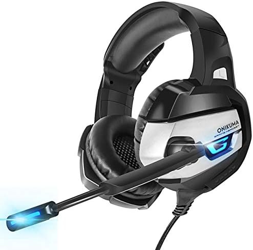 Wired Stereo Bass Headset with Microphone (Black, K5)
