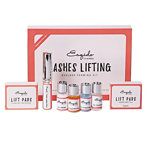 Kit permanente de cílios,mewmewcat Kit de permanente de cílios DIY traje de engomar de cílios simple